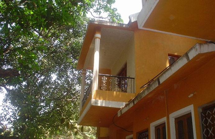 The Orange House in Anjuna